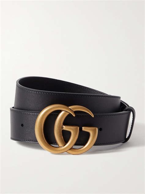 net a porter black gucci belt|gucci denim belt.